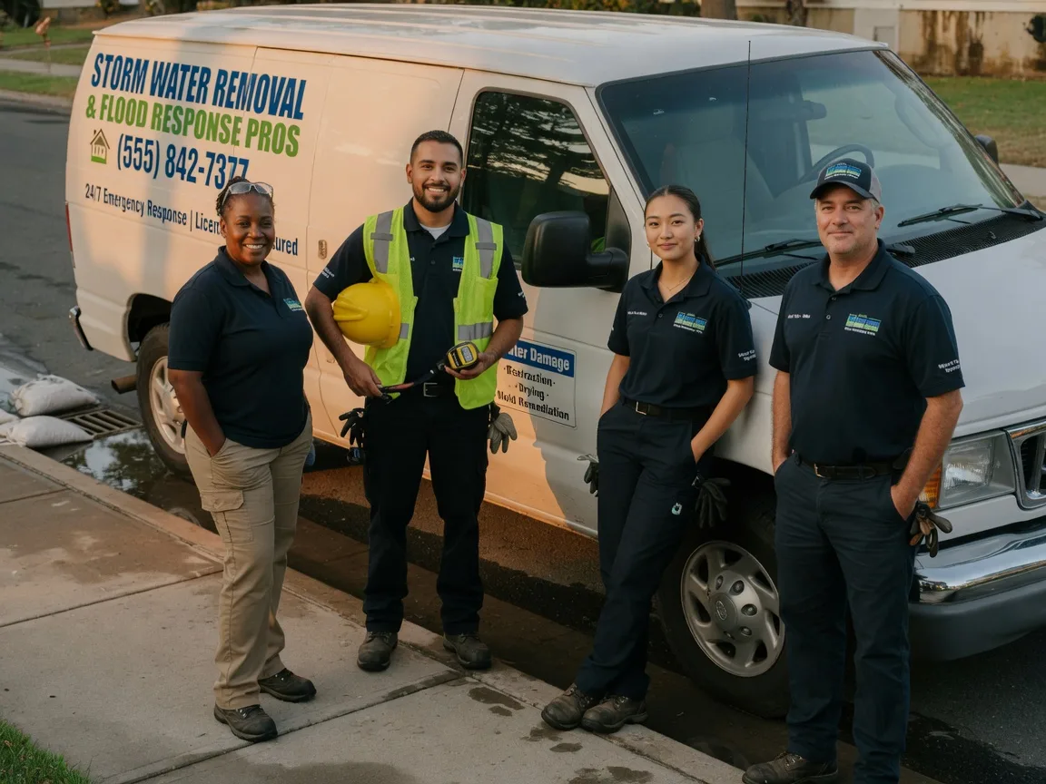 Storm Damage Water Removal company in League City, TX
